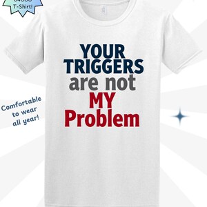 Sarcastic Quote T-Shirt, Offensive Humor, Social Statement Bild 8