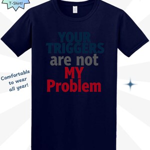 Sarcastic Quote T-Shirt, Offensive Humor, Social Statement Bild 9
