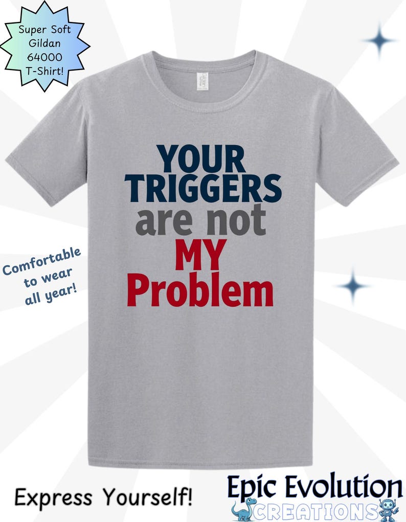 Sarcastic Quote T-Shirt, Offensive Humor, Social Statement Bild 10