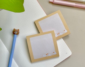 Baby Duckies Sticky Notes | Kawaii Sticky Notes | Cute Stationery