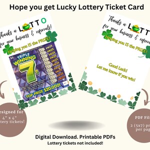 Dziękujemy posiadaczowi losu na loterię Lotto za odwiedziny w Dniu Świętego Patryka