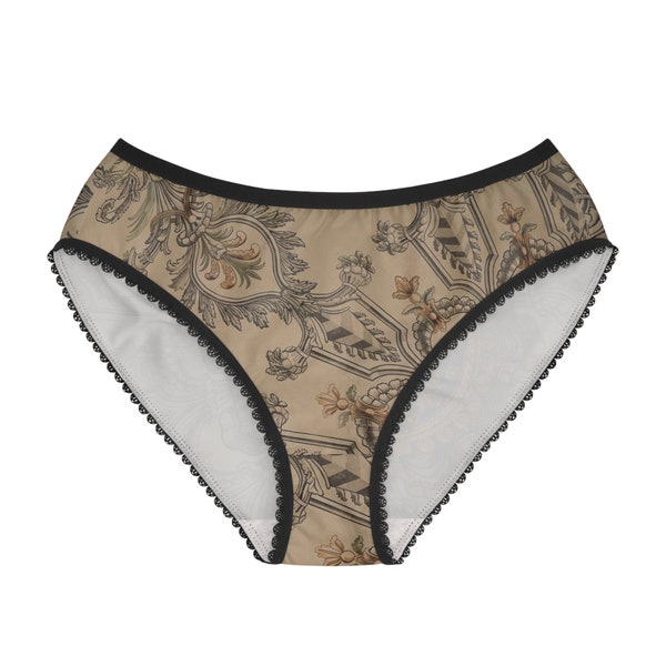 Medieval Women's Briefs, Women's Panties, Bachelorette Gift, Birthday Gift, Mid-Rise Panties, Mother's Day Gift, Anniversary Gift