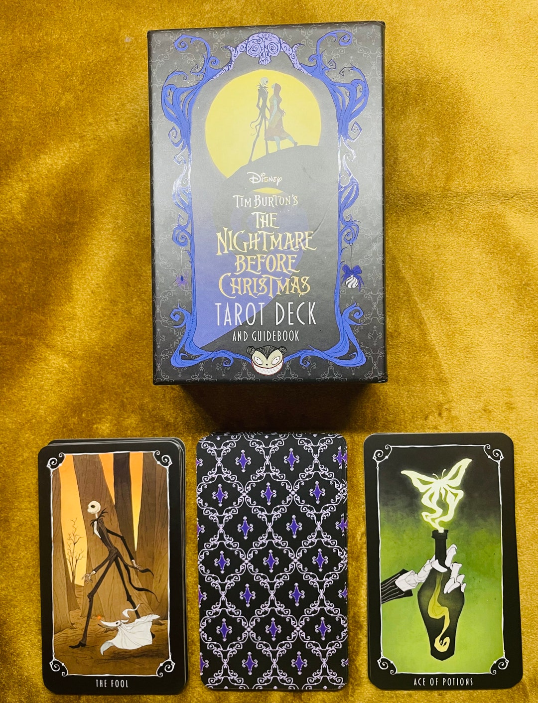 Nightmare Before Christmas Tarot Card Readinghalloween Etsy