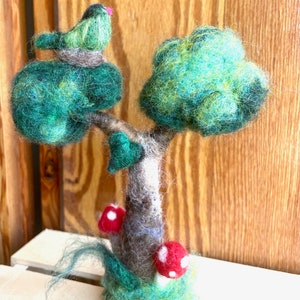 Needl Felted Ornaments,Fairy ornament Needle felted Waldorf inspired