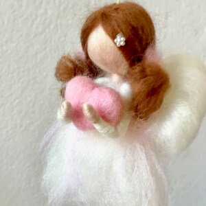Needl Felted Ornaments,Fairy ornament Needle felted Waldorf inspired