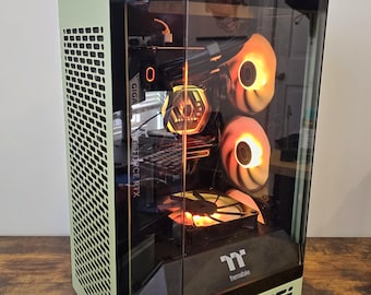 Custom Gaming PC Build Service | Thermaltake Tower 250 Mini-ITX | AMD Ryzen | 7 Colors | 1080p to 4K | Handbuilt to Order