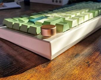 Feker IK75 pro 3 - Banana Split switch lubed -matcha green keycaps - super creamy - premium PBT keycaps - Mac and windows - wireless - mods