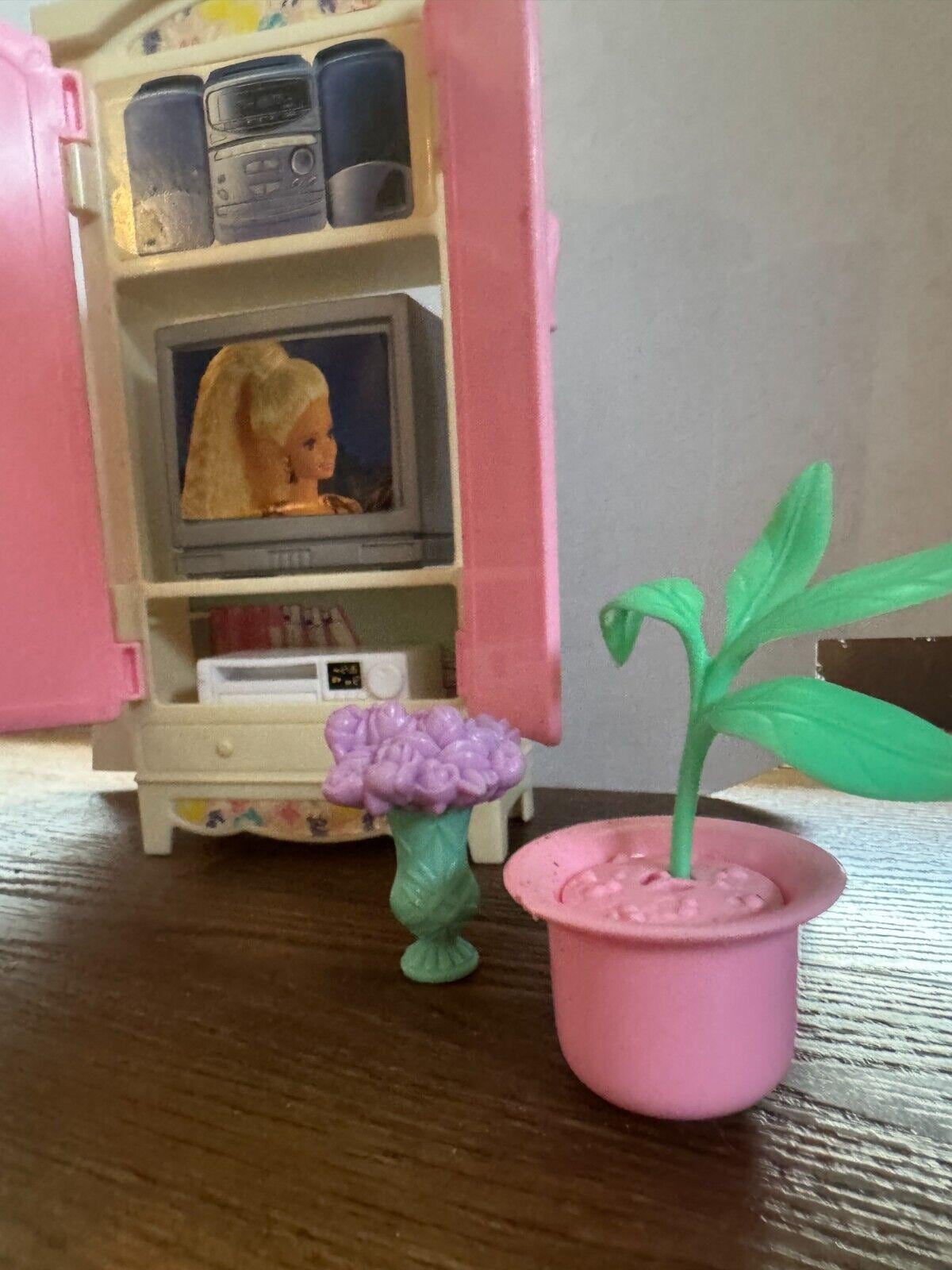 Barbie chambre à coucher vintage 1996 folding pretty house - Jeux & Jouets