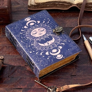 Vintage Celestial Journal: Celestial Diary, Mystical & Spiritual Witchy  Journal, Blank Book of Shadows