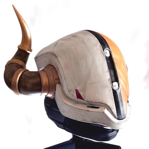 Destiny Lord Shaxx Helmet Cosplay 1:1 Scale Wearable Fully Finished Bungie