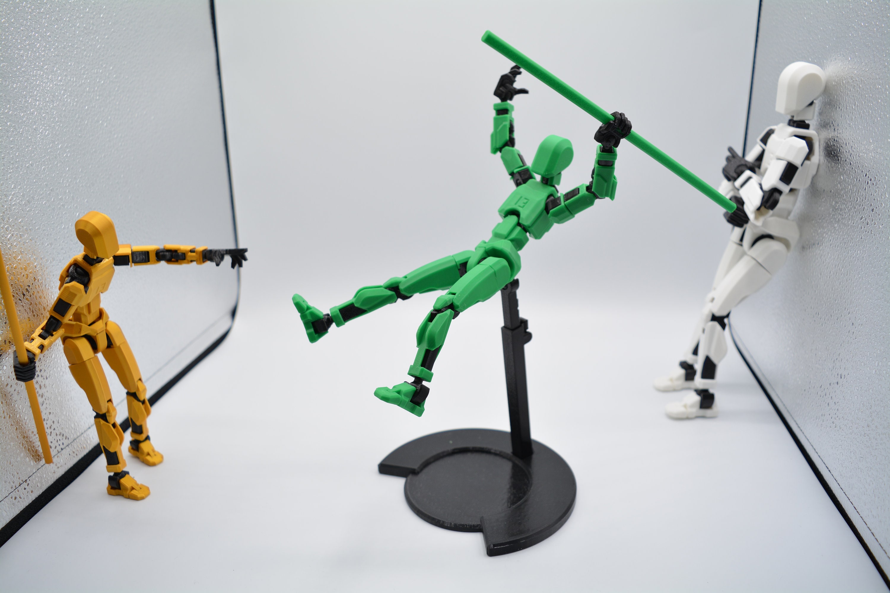 Genérico Figurines d'action – Articulations mobiles éducatives de bricolage | de figurines d'action imprimées en 3D | pour adolescents, adultes, maison, école, voyage, pique-nique