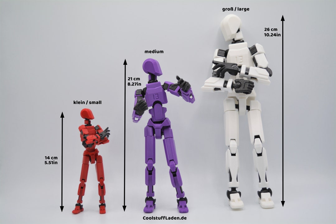 Dummy13 Action Figure | DIY Kit or Pre-assembled | Poseable Figure ...