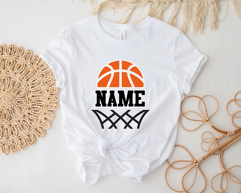 Customized Basketball Shirt, Your Name Basketball, Personalized