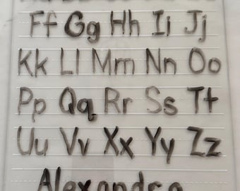Dry Erase Tracing boards for kids