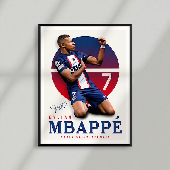 Sport Design Kylian Mbappé, PSG, Paris, Les Bleus, France Poster 3