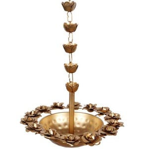 Hanging Diya Urli/ Hanging tealight Holder /Gift For Diwali /  Diwali pooja Decoration/Ganpati Decoration/Navratri Decor/
