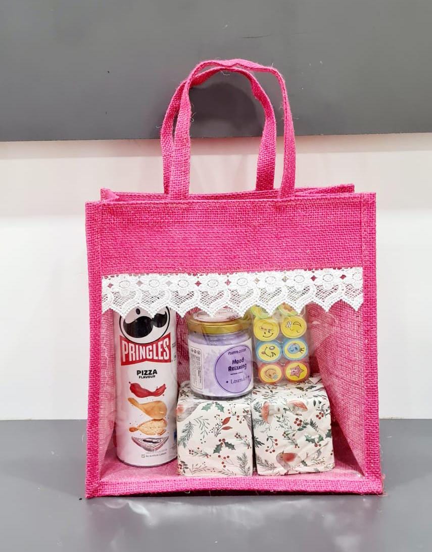 Jute gift bags wholesale hotsell