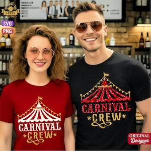 Carnival Crew Png, Carnival Crew Svg, Carnival Birthday Svg, Circus Birthday Svg, Carnival Shirt Svg, Ring Leader Svg, Carnival Party, PR01