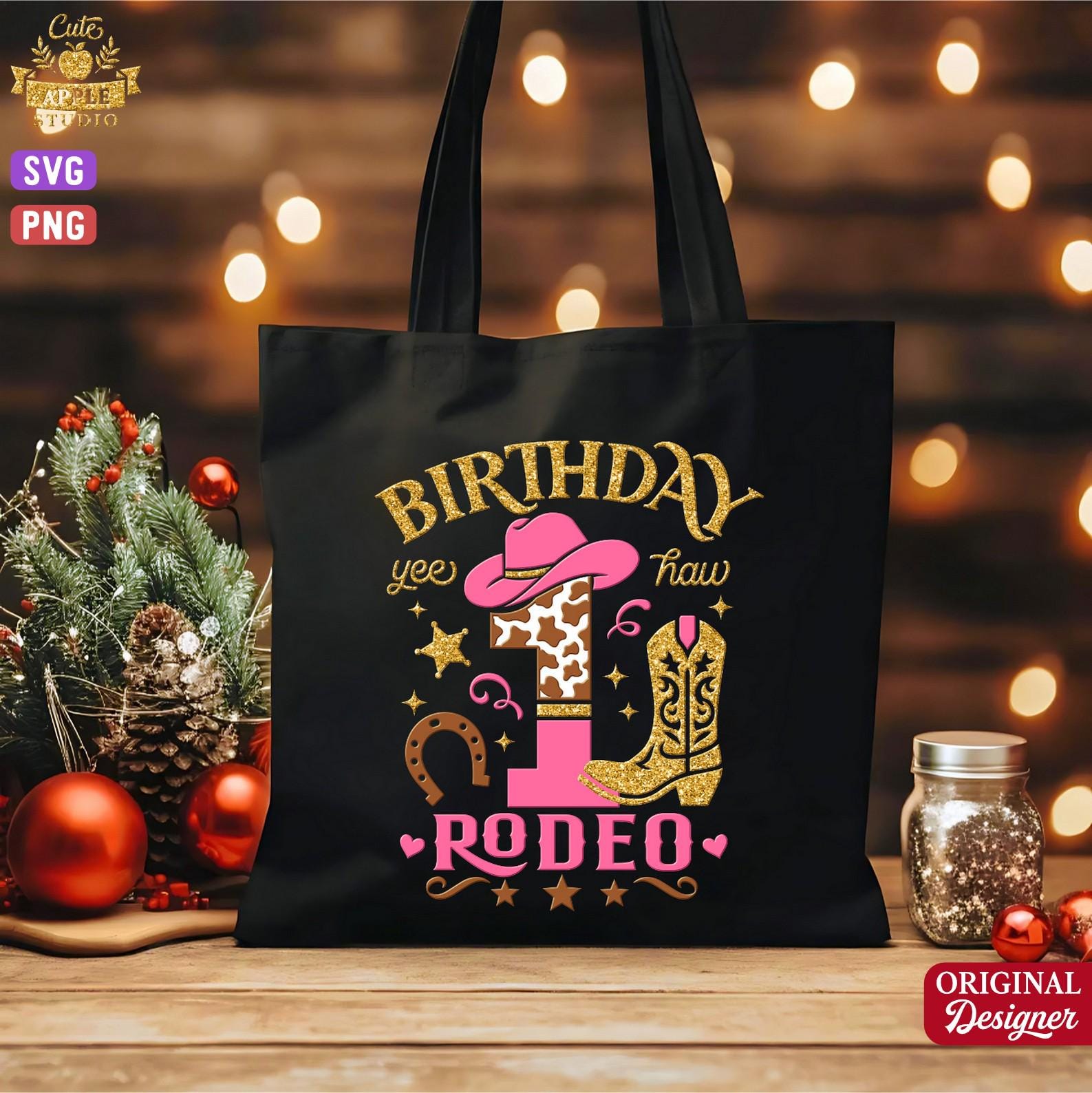 Cowgirl 1st Birthday Svg, 1st Rodeo Birthday Girl Png, First Rodeo ...