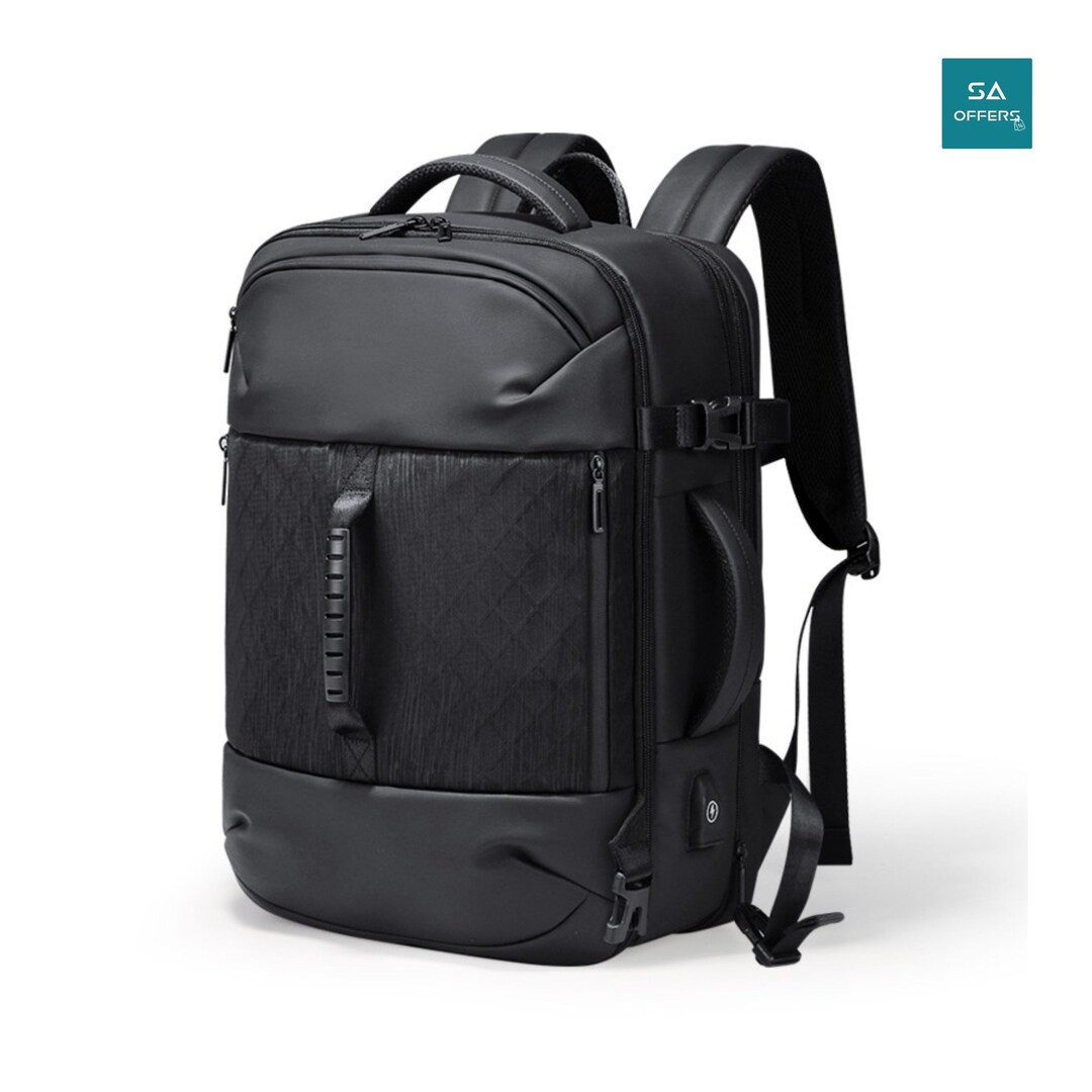 17.3 Inch Expandable Laptop Backpack Large-capacity Unisex - Etsy