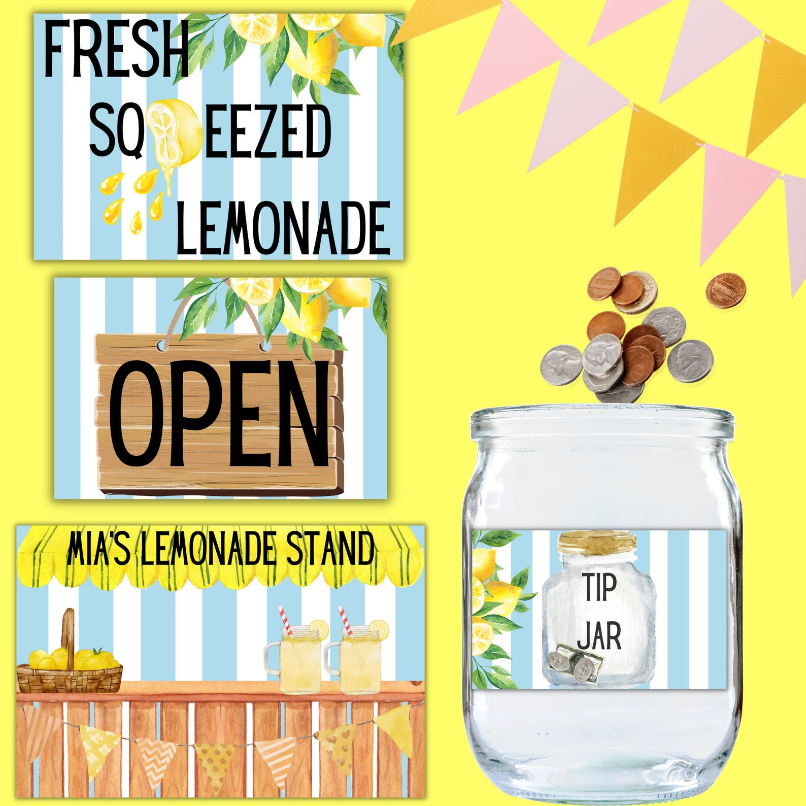 Lemonade Stand Printable Activity for Kids
