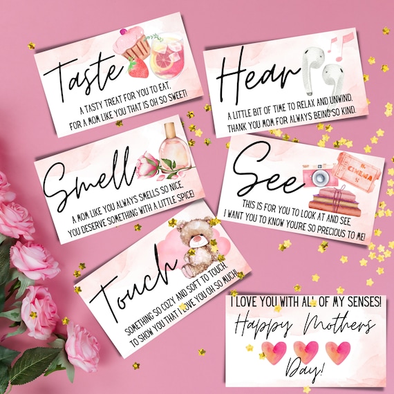 50 Amazing 5 Senses Gift Ideas With Free Printable Tags!