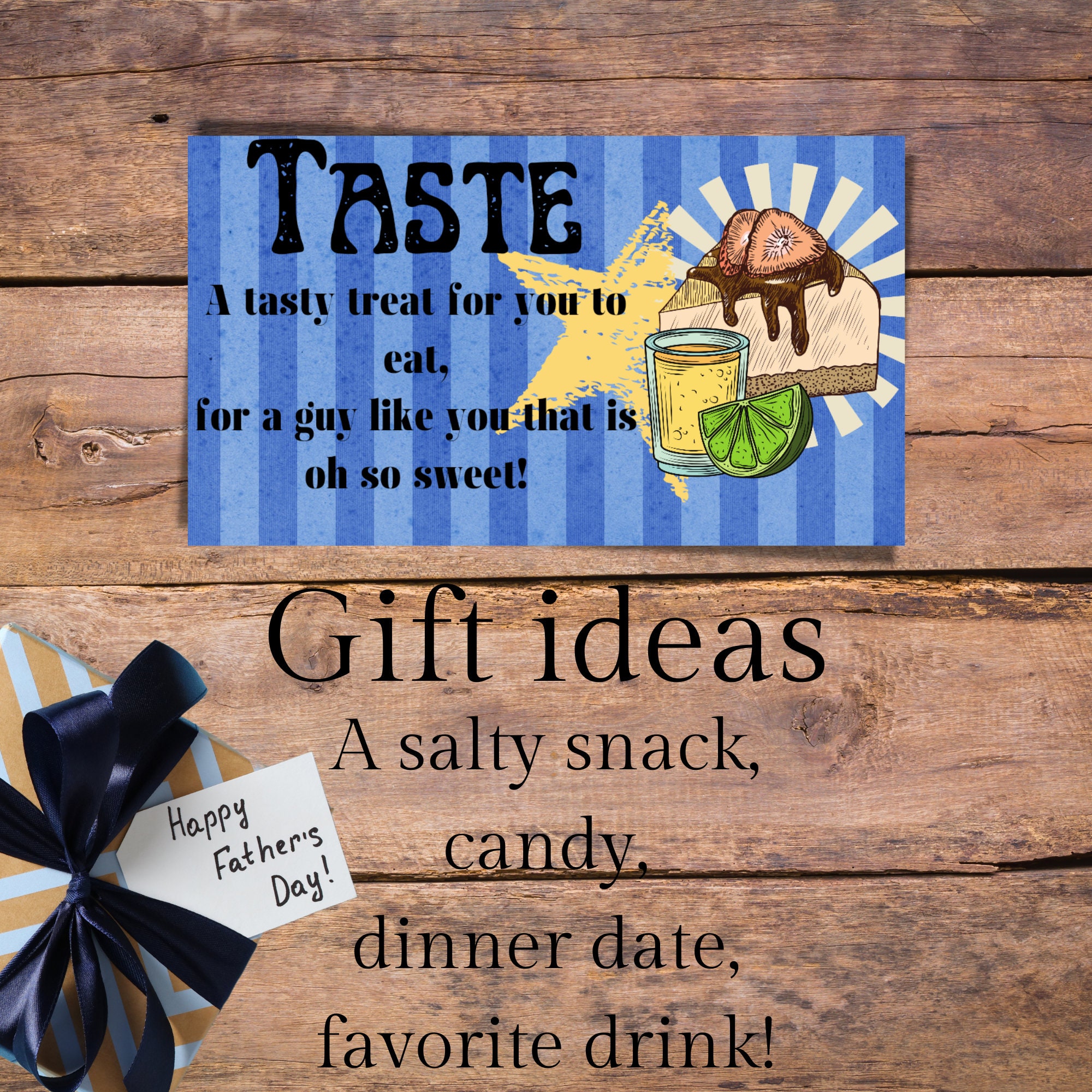 Printable 5 Senses Gift Tags for Husband 5 Senses Tags for Fathers Day ...