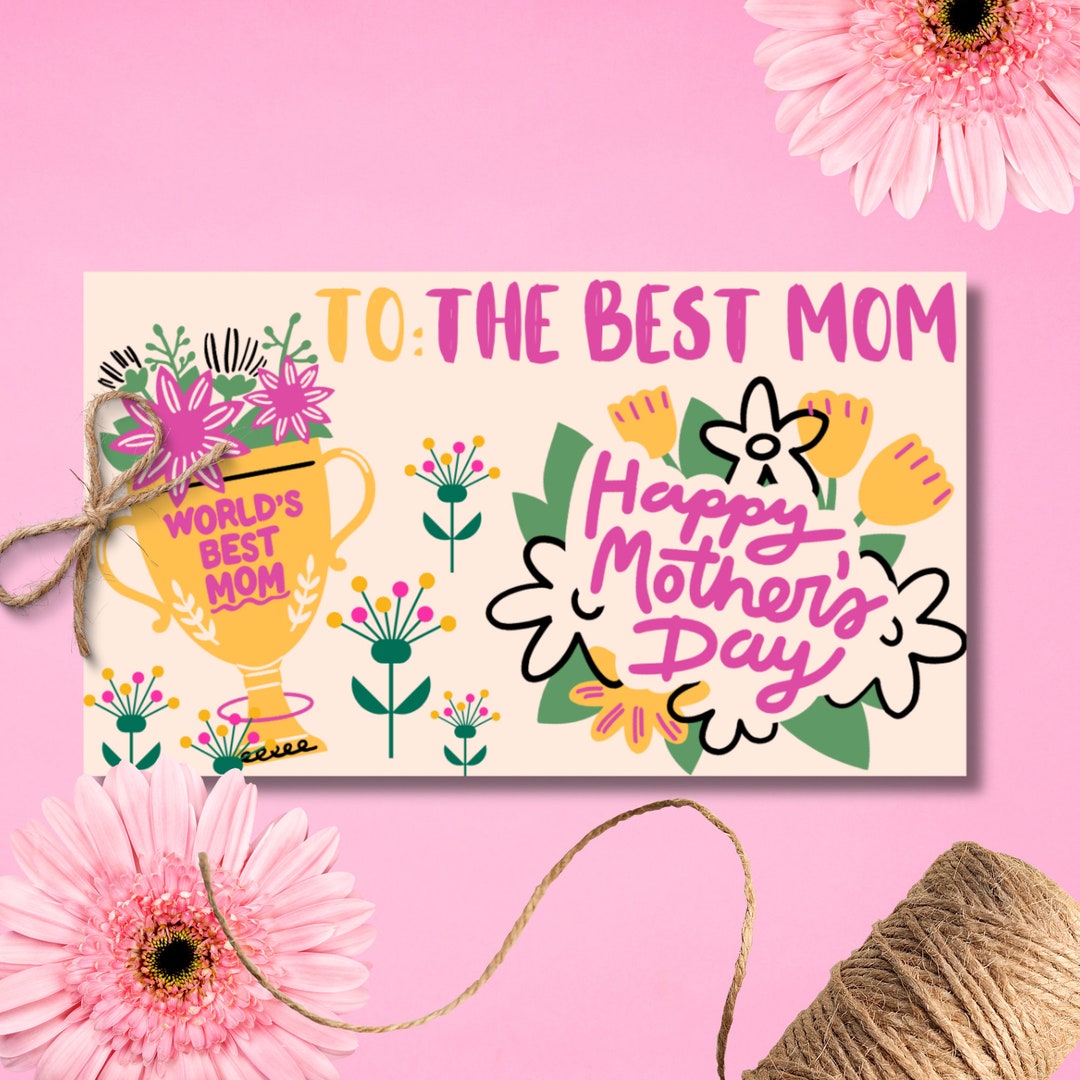Printable Mothers Day Gift Tags for Mom Gifts for Mothers Day Card Printable Gift for Mom ...