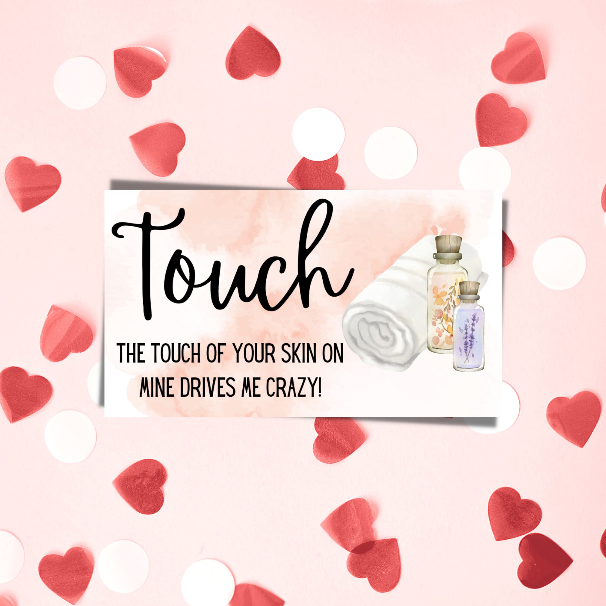 Printable 5 Senses Gift Tags for Him Gifts for Her Gift for Anniversary ...