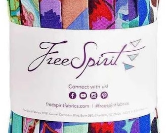 Kaffe Fasset Collective 2022 Neptune 6 inch Strip Set - Design Roll - Free Spirit Fabrics
