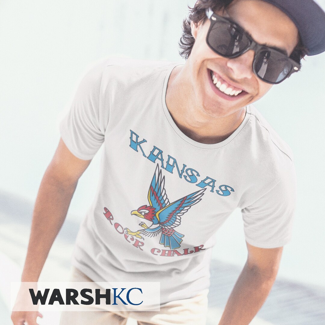 Rock Chalk Jayhawk Shirt Tattoo Art KU Tshirt Kansas Big 12 Etsy