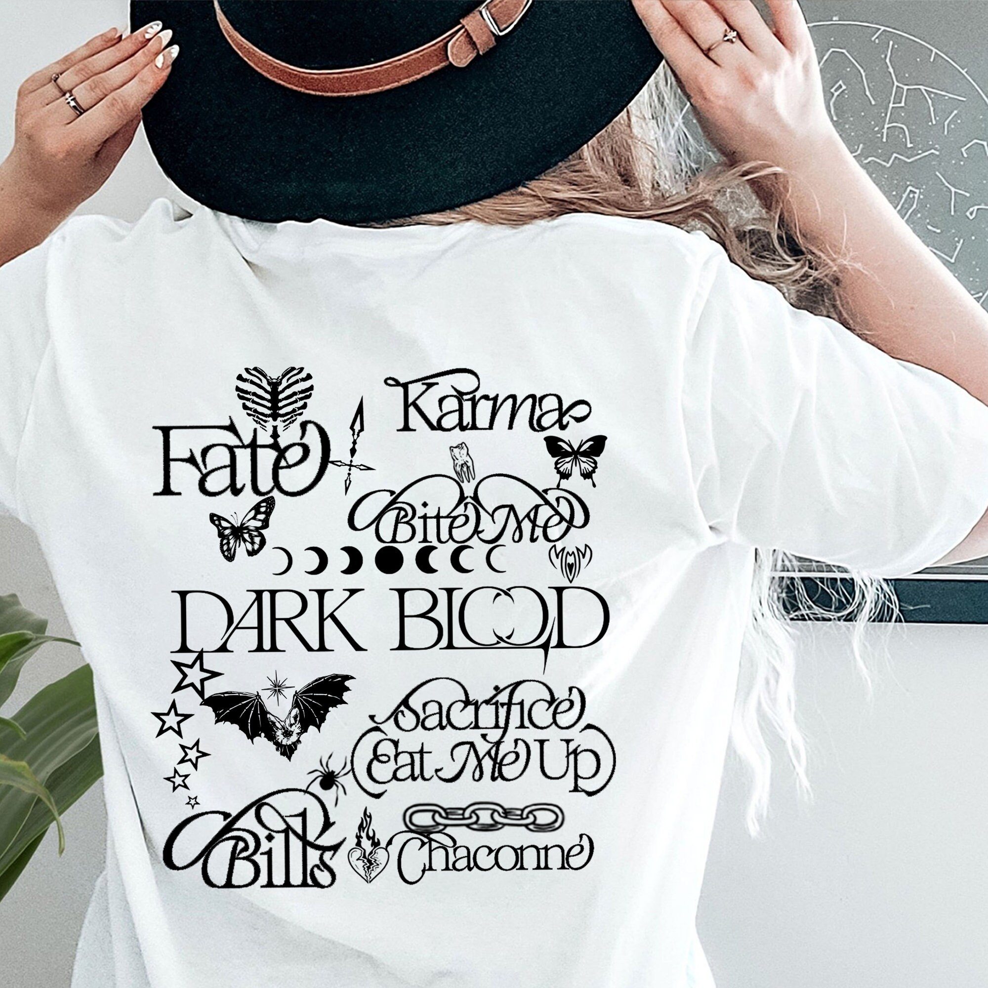 Dark Blood Enhypen Tracklist Sweatshirt, Bite Me, - Inspire Uplift