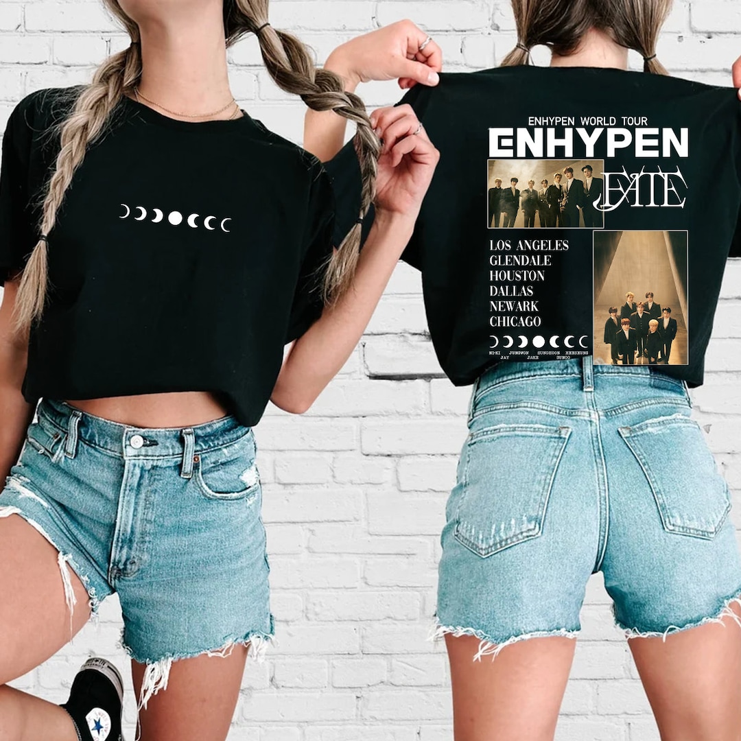 Ladylike Blood Saga Enhypen World Tour Mixed Mesh Jersey Gifts For Fans