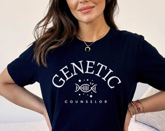 Professional Genetic Counselor Shirt Genetic Counseling gift Genetic counselor awareness tshirt Women's shirt Gift for women Unisex T-shirt