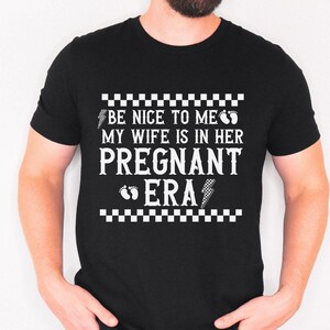 My Wife is Pregnant Hoodie Funny Couple Pregnancy Reveal Shirt For Dad Pregnancy Tour Christmas Pregnancy Announcement Shirt for Men