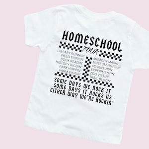Homeschool Shirt For Kid Homeschool Tshirt for Mom T-Shirt for Homeschooler Gift Back to School Shirt Homeschooling Mom Homeschool Teacher