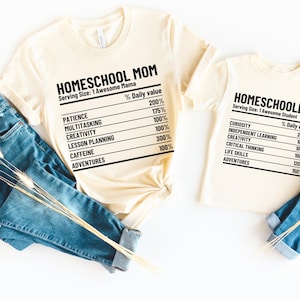 Homeschool Shirt For Kid Homeschool Tshirt for Mom T-Shirt for Homeschooler Gift Back to School Shirt Homeschooling Mom Homeschool Teacher