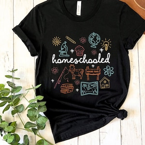Homeschool Shirt For Kid Homeschool Tshirt for Mom T-Shirt for Homeschooler Gift Back to School Shirt Homeschooling Mom Homeschool Teacher