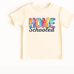 Homeschool Shirt For Kid Homeschool Tshirt for Mom T-Shirt for Homeschooler Gift Back to School Shirt Homeschooling Mom Homeschool Teacher