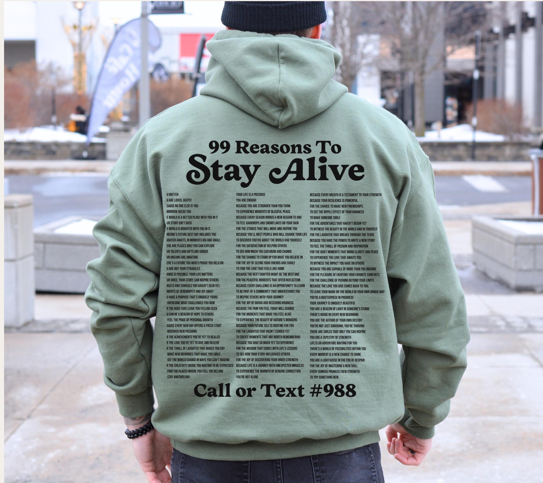 99 Reasons to Stay Alive Mental Health Shirt for Therapist Gift