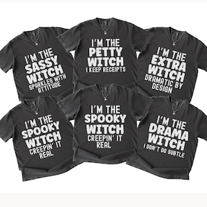 Halloween Group Shirt Funny Matching Halloween Shirt Family Halloween Party Tee Office Halloween Shirt Work Teacher Shirt Costume Witch Shir
