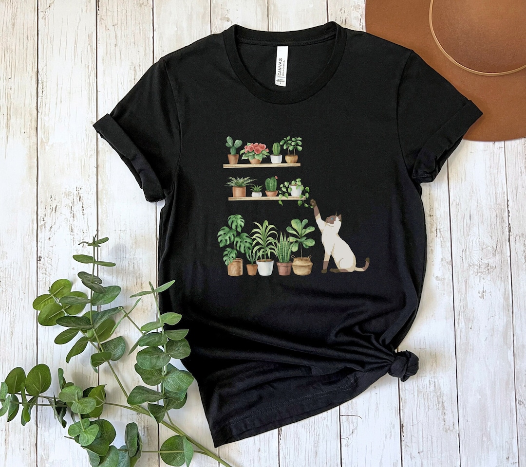 Marie | Women's Cute Succulent Plants Art Print Shirt main image 1