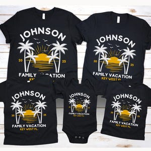 Custom Family Vacation Shirts 2025 Vacation Shirts Family Matching Shirt Destination Trip Shirt Custom Trip shirts for Family Reunion