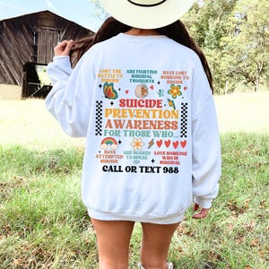 Suicide Prevention Awareness Sweatshirt Mental Health Shirt Therapist Gift Suicide Prevention Hoodie 988 Sweatshirt Suicide awareness Month 988 Sweatshirt If you're looking for a reason Inspirational Hoodie Stay; Another Day Hoodie 988 Shirt