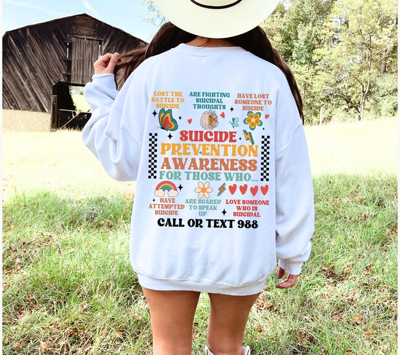 Suicide Prevention Awareness Sweatshirt Mental Health Shirt Therapist Gift Suicide Prevention Hoodie 988 Sweatshirt Suicide awareness Month 988 Sweatshirt If you're looking for a reason Inspirational Hoodie Stay; Another Day Hoodie 988 Shirt