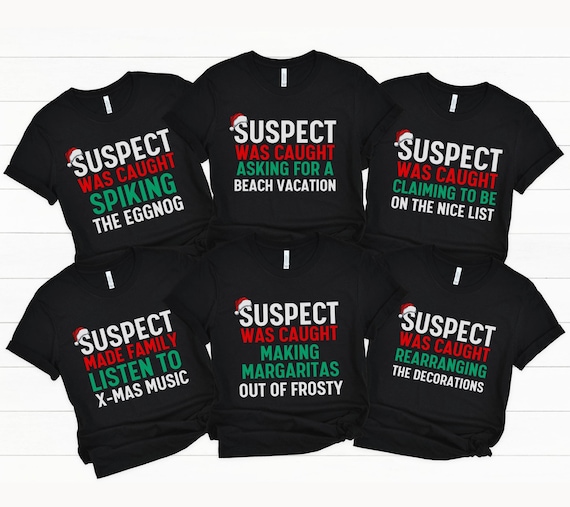 Christmas Shirt Matching Family Christmas Pajamas Matching Funny Group Holiday PJs Family Matching Pyjamas Group Matching Christmas