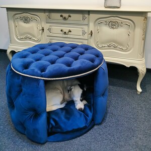 Footstool dog bed sale