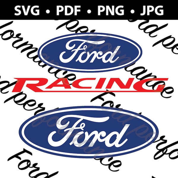 Ford Racing Logo - Etsy