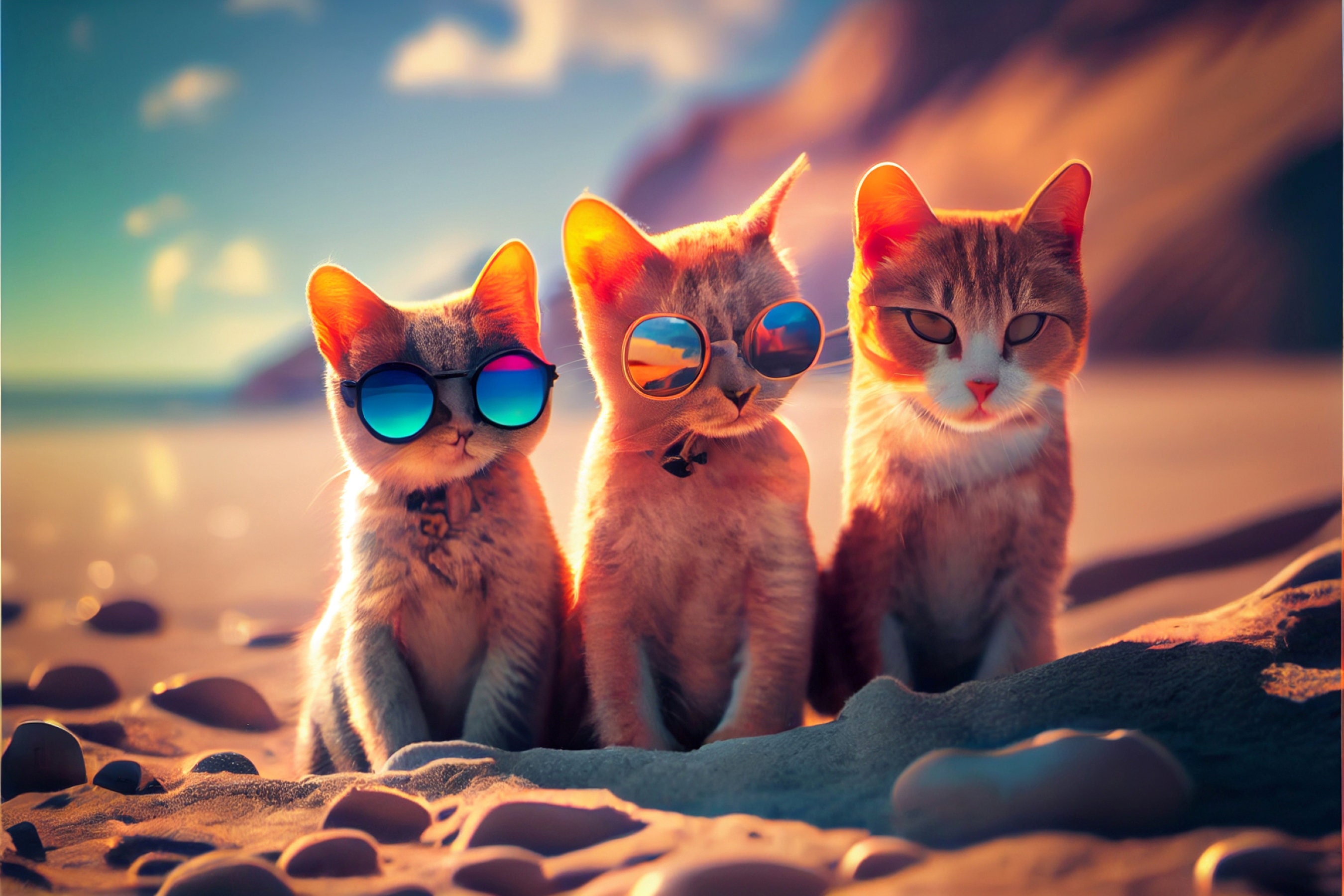Cats In Sunglasses 4