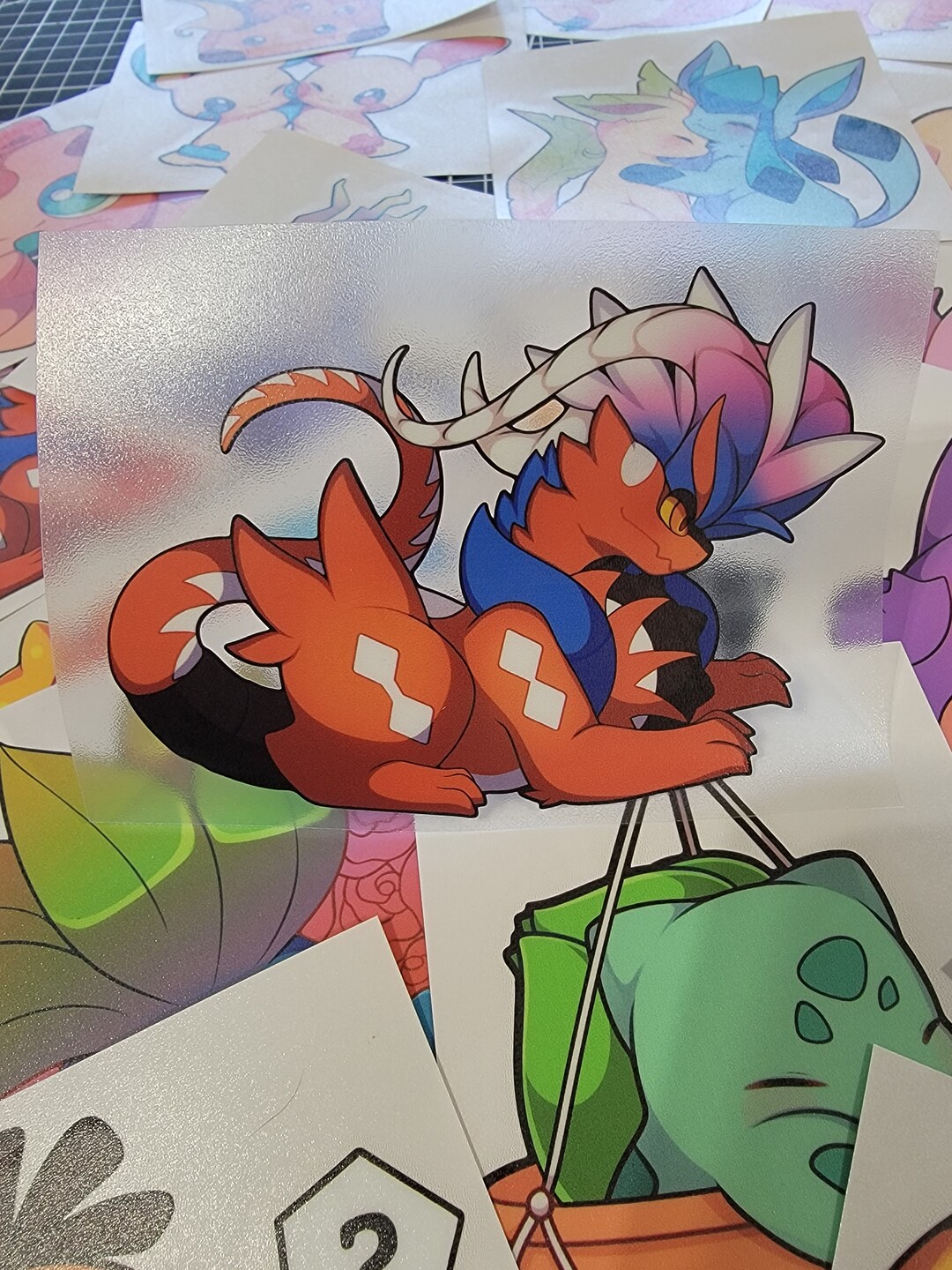Red Dragon Vinyl Decal - Weatherproof & UV Resistant - Good on Any Flat ...